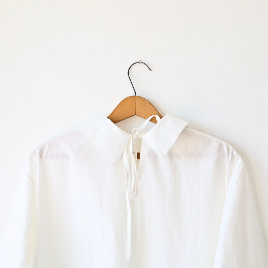 Bon Pointed Collar Shirt - White