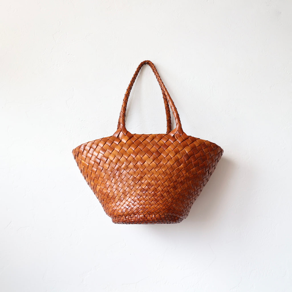 Dragon Diffusion Basket Bag - Tan