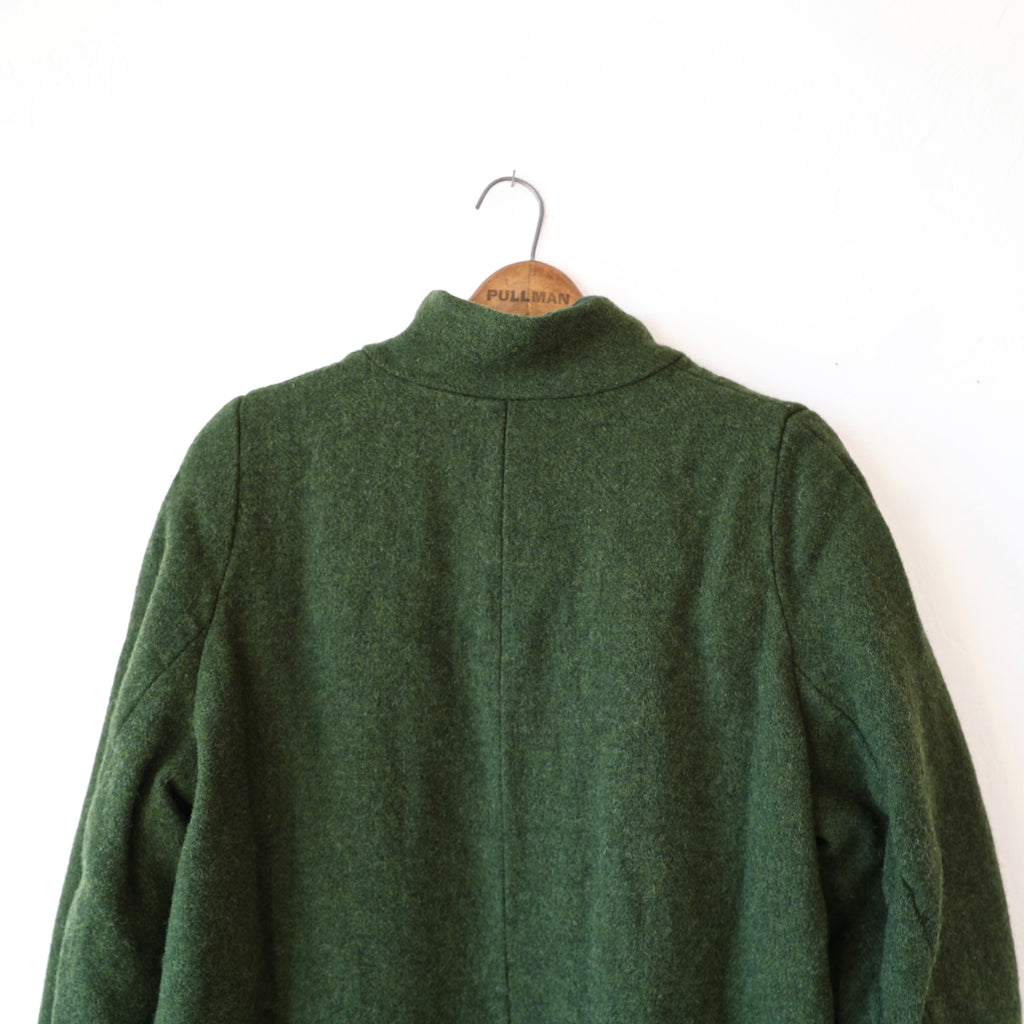Hannoh Wessel Harris Tweed Coat - Green