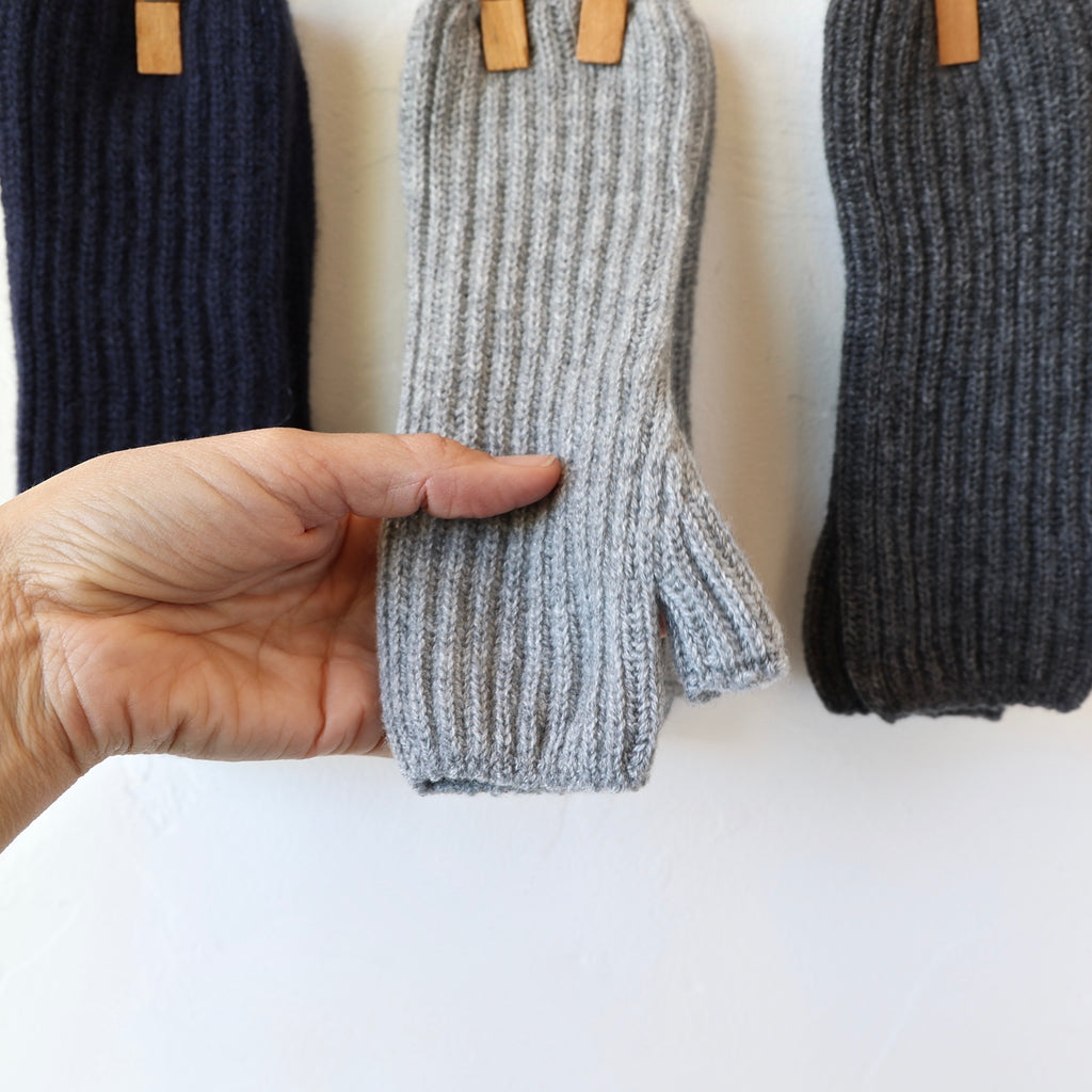 Made in Scotland Ribbed Hand Warmers - 3 Colors