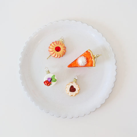 Blown Glass Ornaments - Sweet Treats - 4 Options