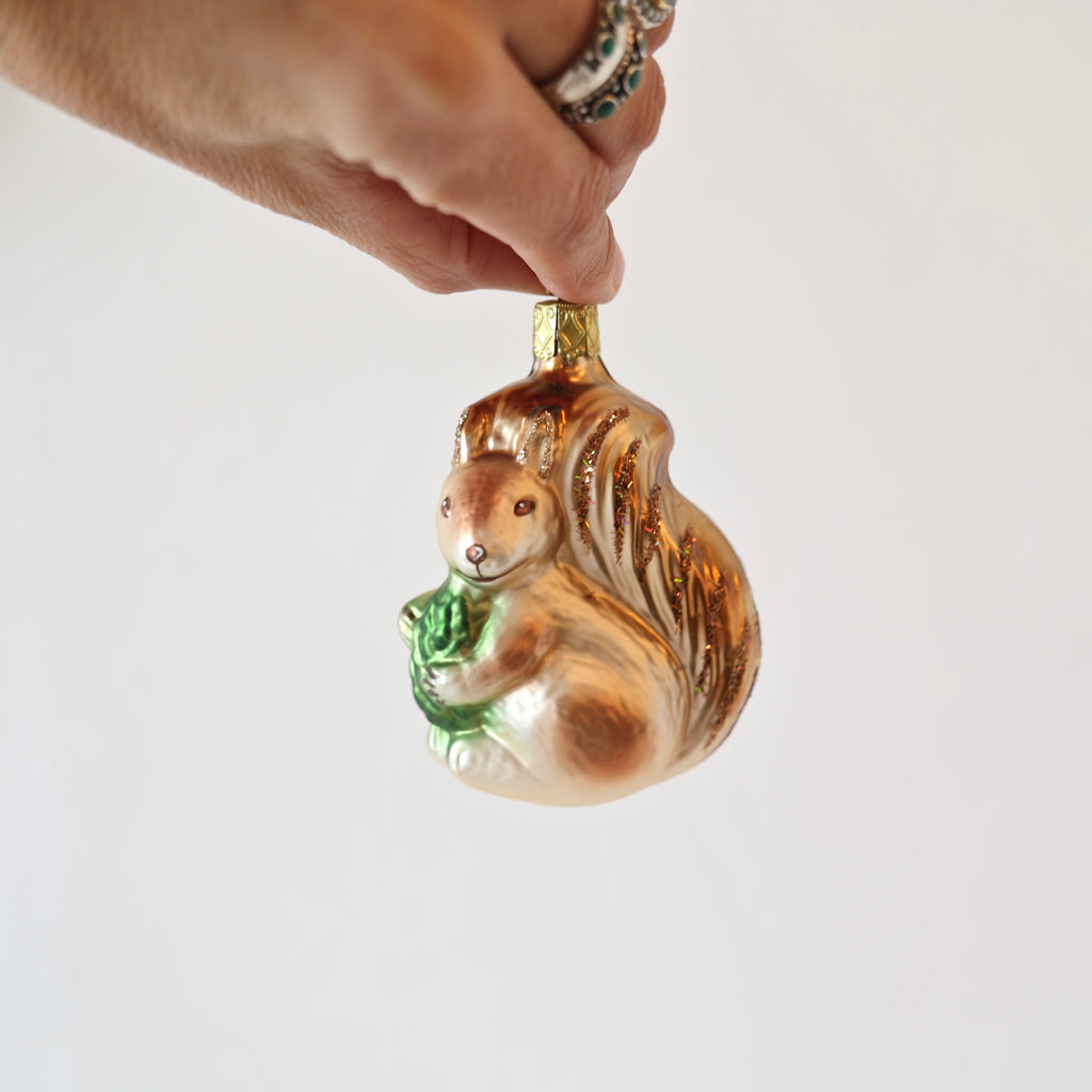 Blown Glass Ornaments - Woodland Animals - 8 Options
