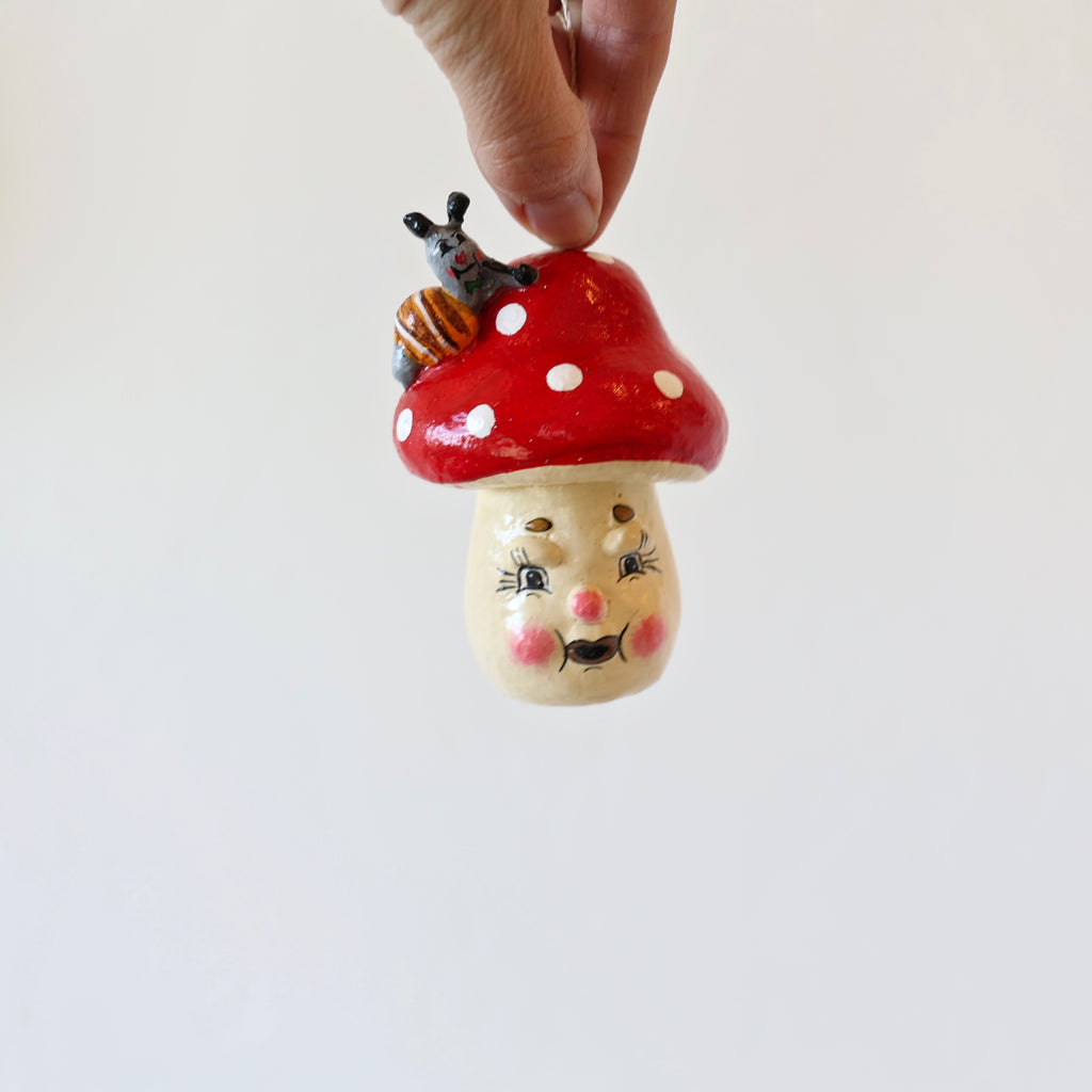 Mushroom Character Ornaments - 3 Options