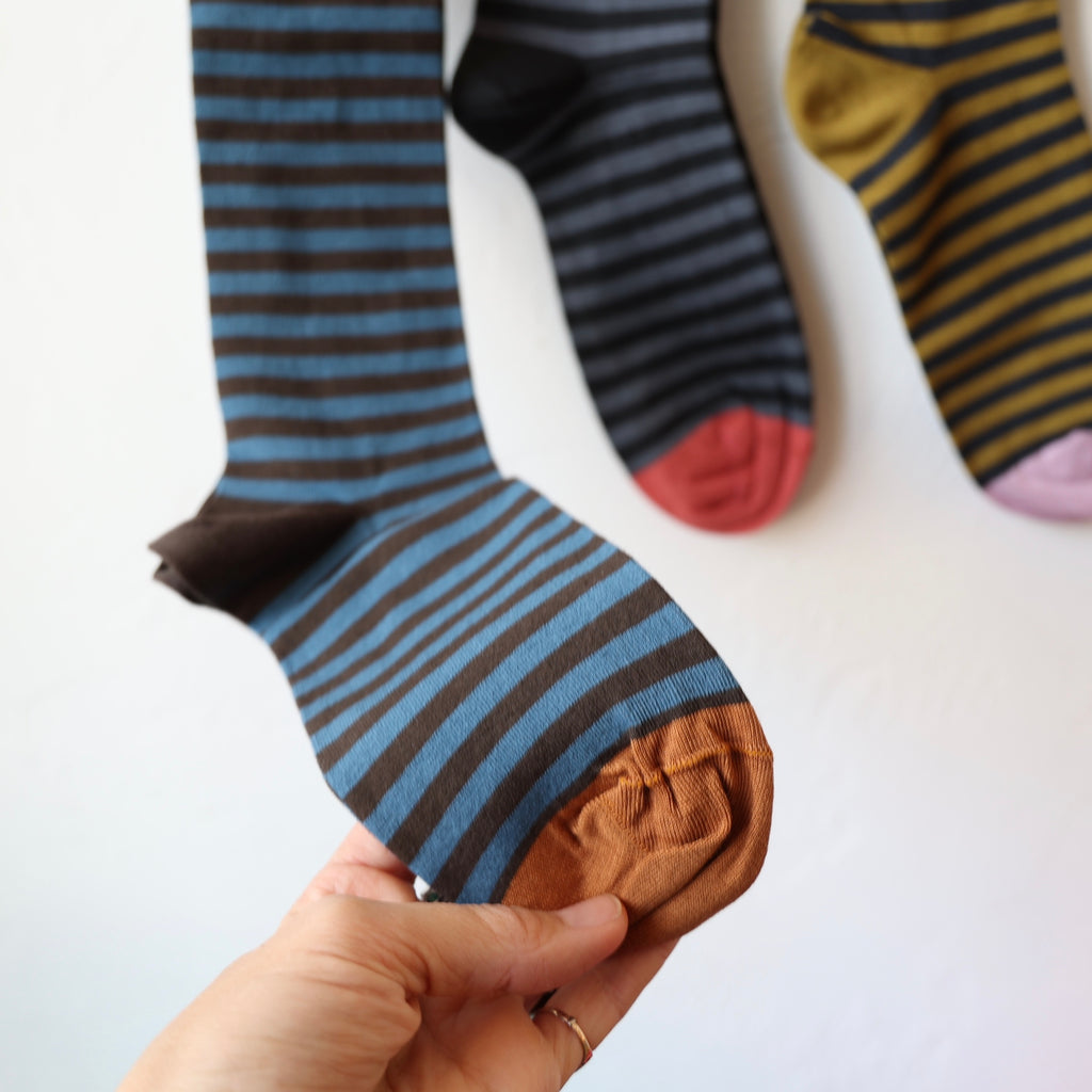 Bonne Maison Socks, Stripes - 3 Options