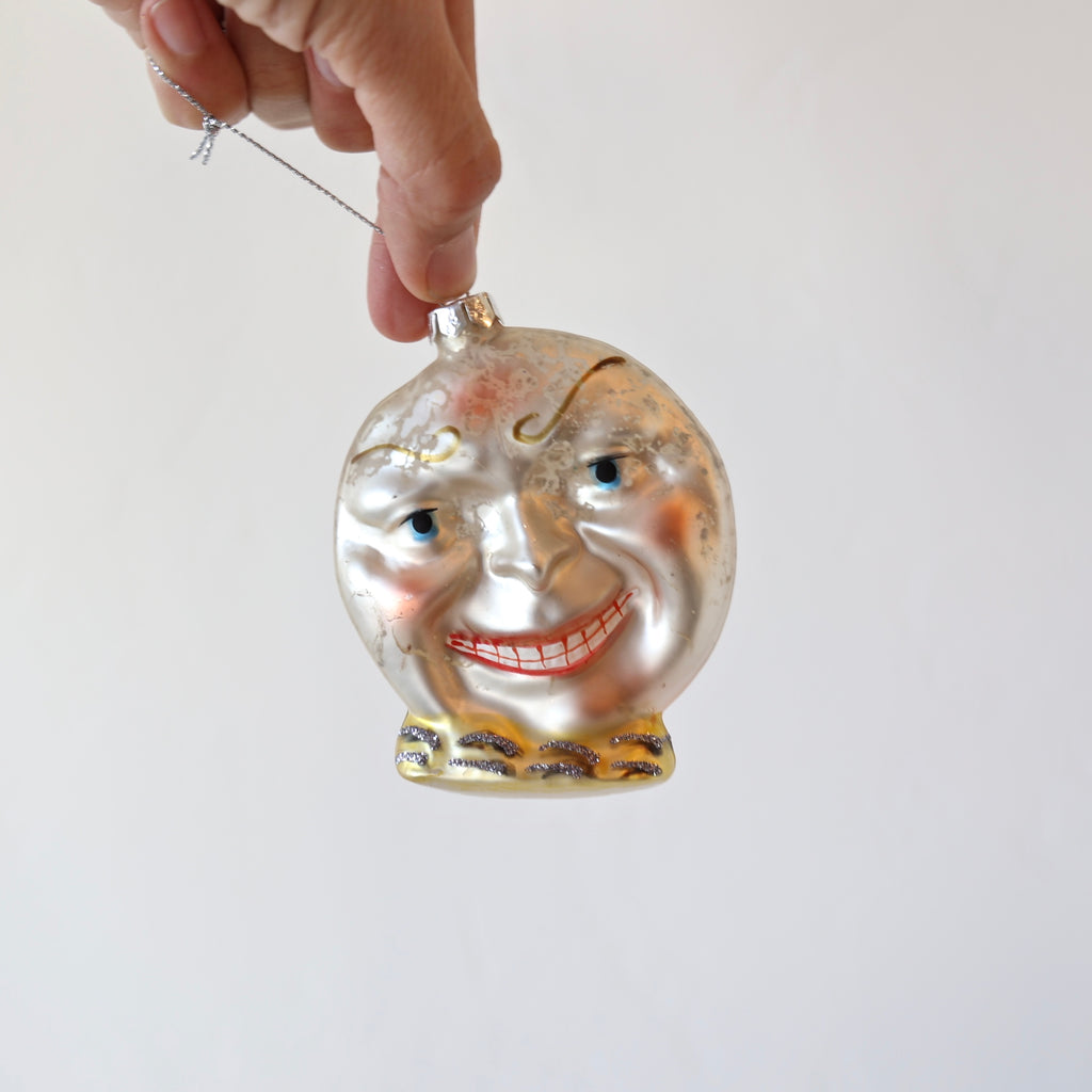 Blown Glass Ornaments - Faces & Lips - 5 Options