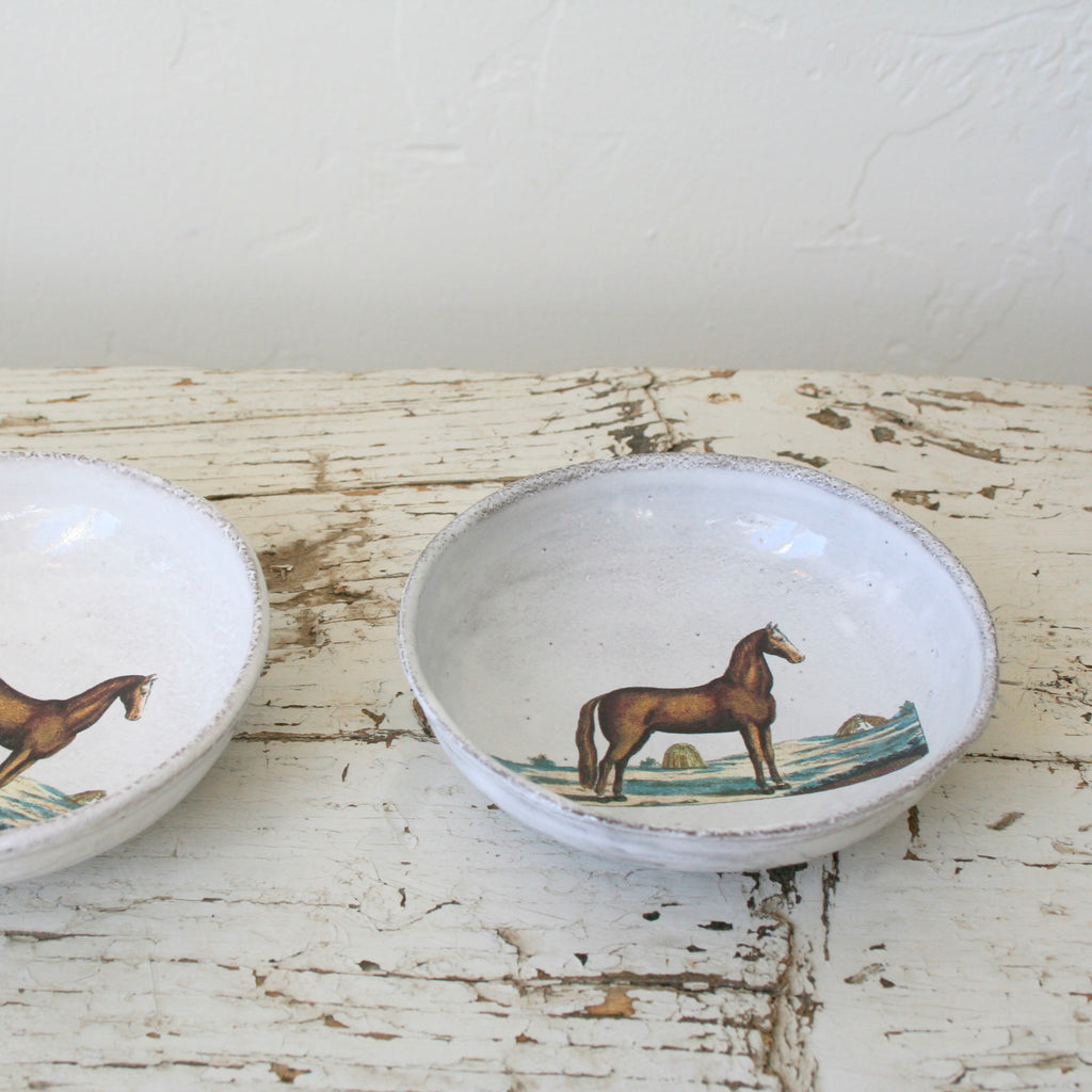 Astier de Villatte + John Derian Horse Dish | Bon Astier de Villatte + John Derian Horse Dish | Bon