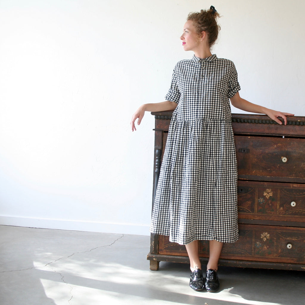 Gingham Dress - Two Colors