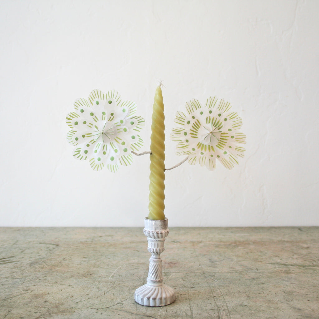 Momoca Paper Flower Candles - Two Flowers