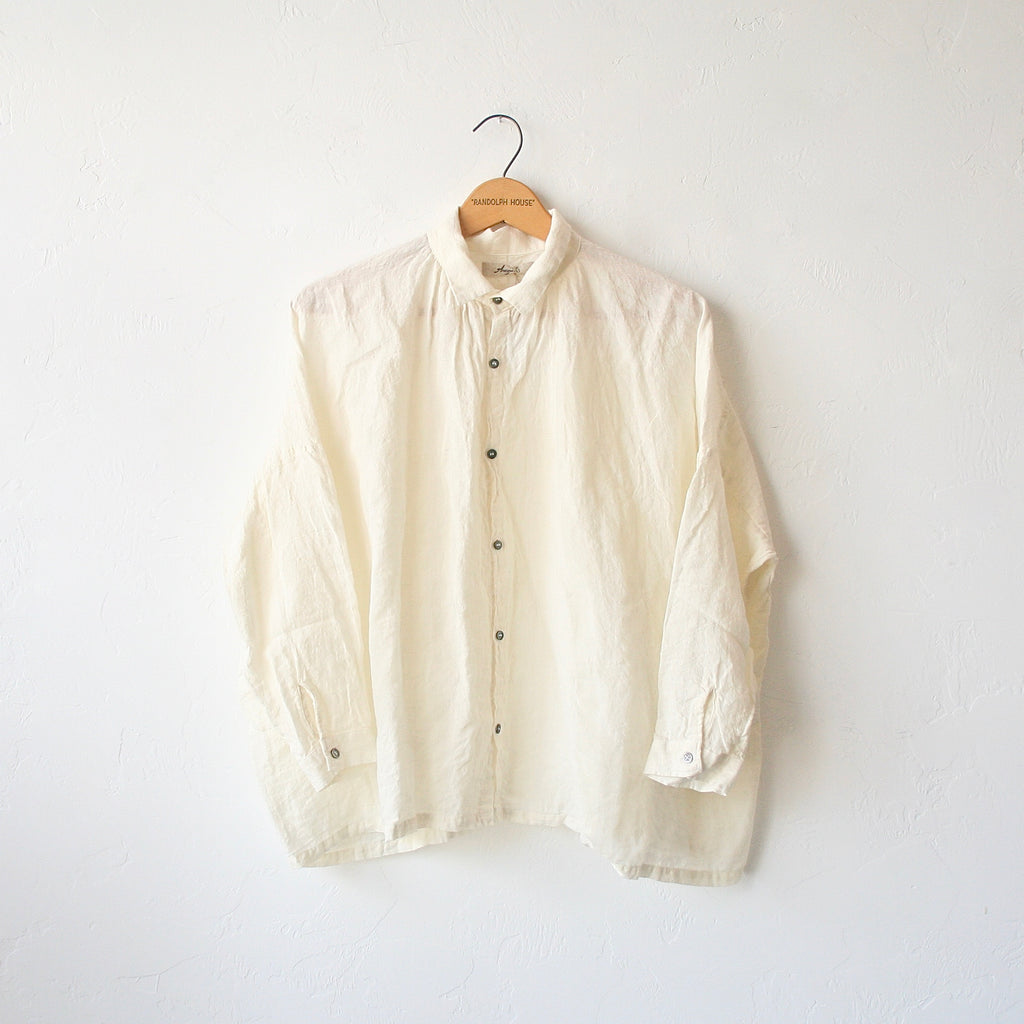 Ichi Antiquités Linen Shirt - Cream