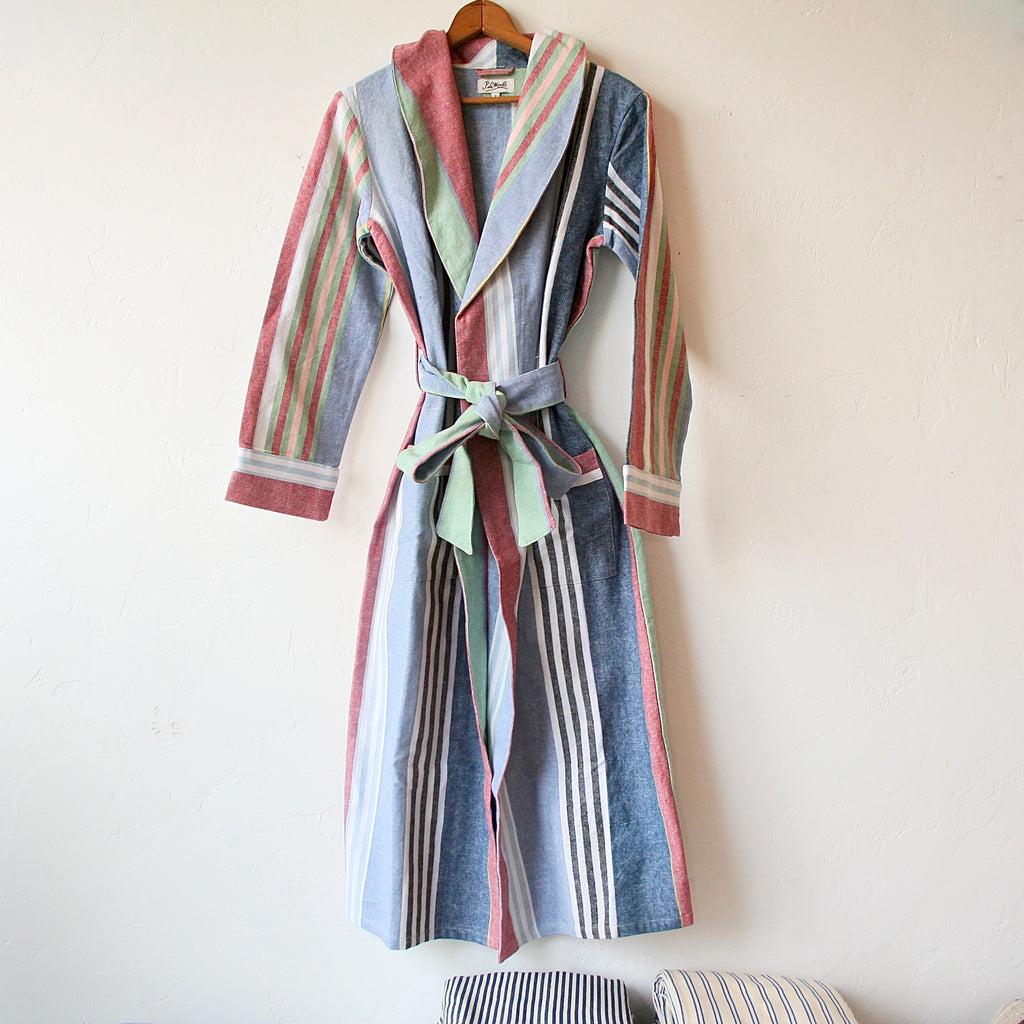 P. Le Moult Robe - Multi-Colored Stripes