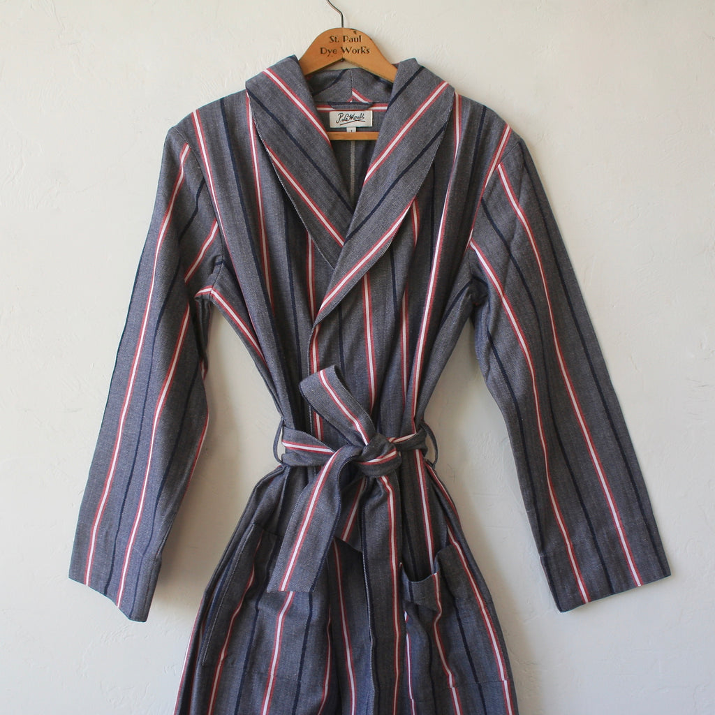 P. Le Moult Robe - Red and Blue Stripes