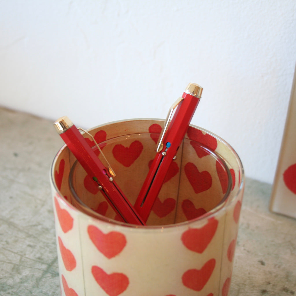 John Derian Desk Cup/Vase - Hearts