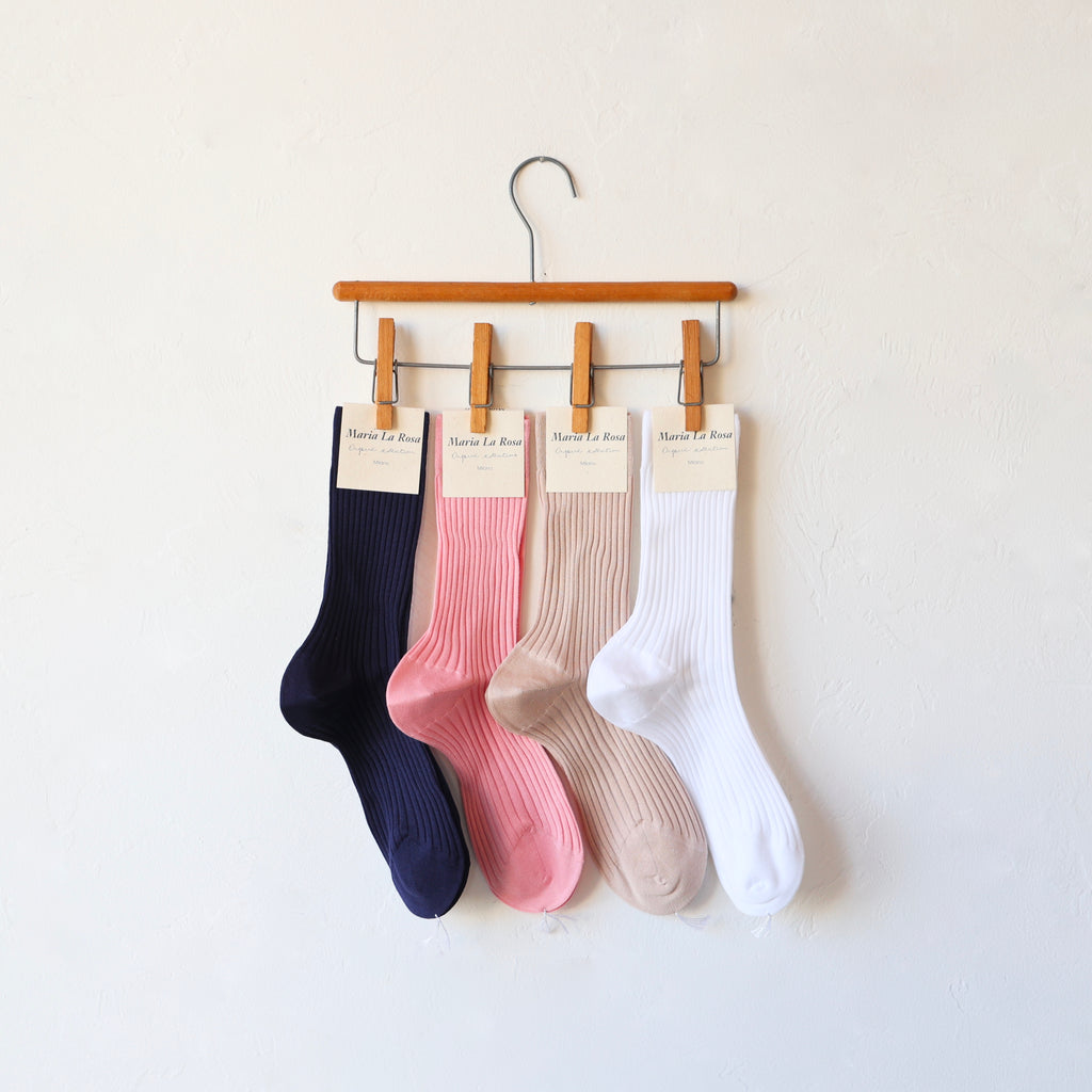 Maria la Rosa Organic Cotton Socks - 4 Colors