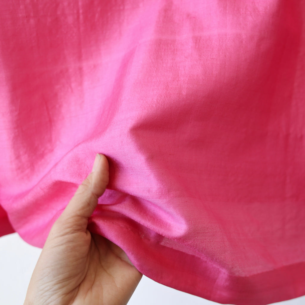 Bunon Silk Sailor Shirt - Pink