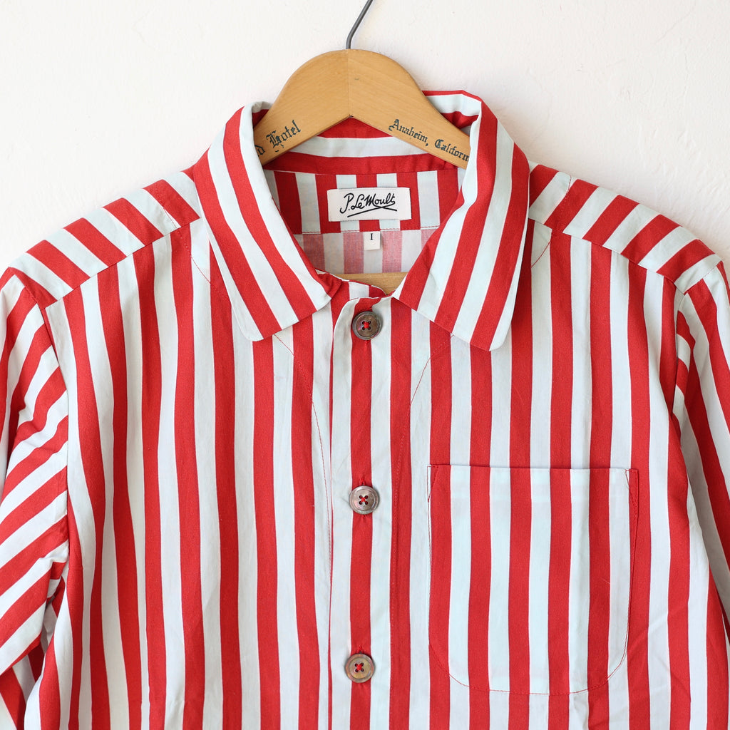 P. Le Moult Pajama Set - Red Stripes