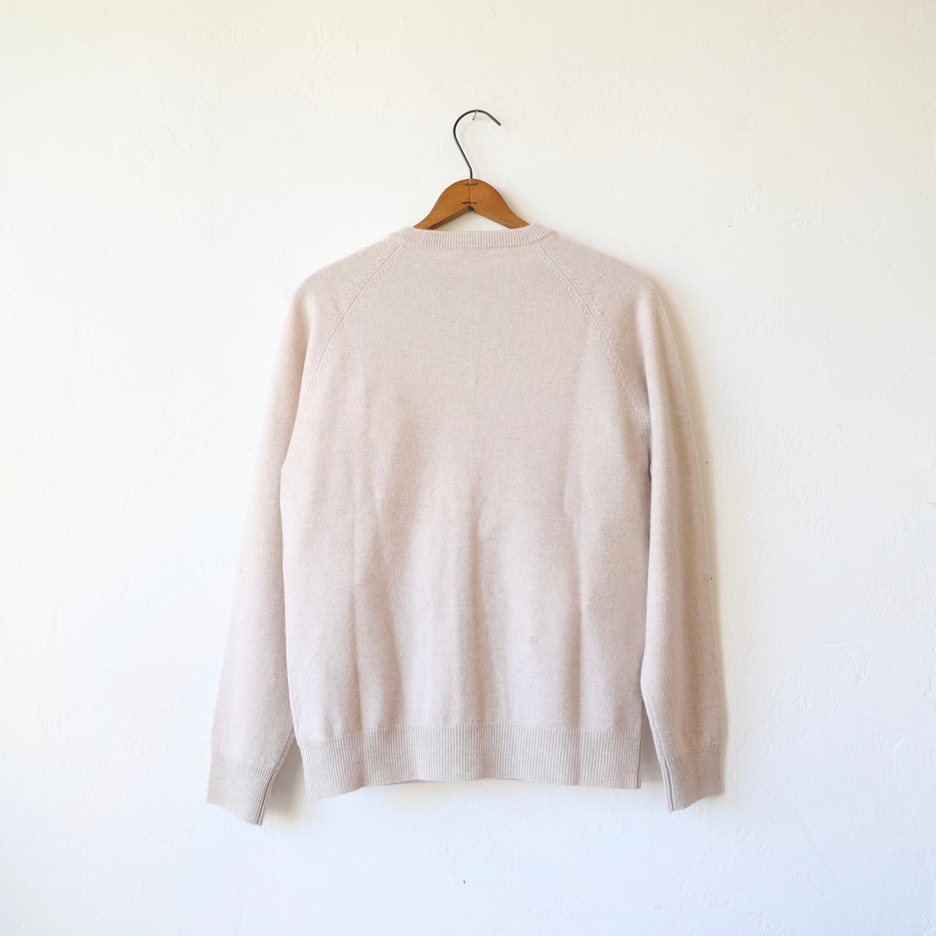 Makie Wool/Cashmere Cardigan - Natural