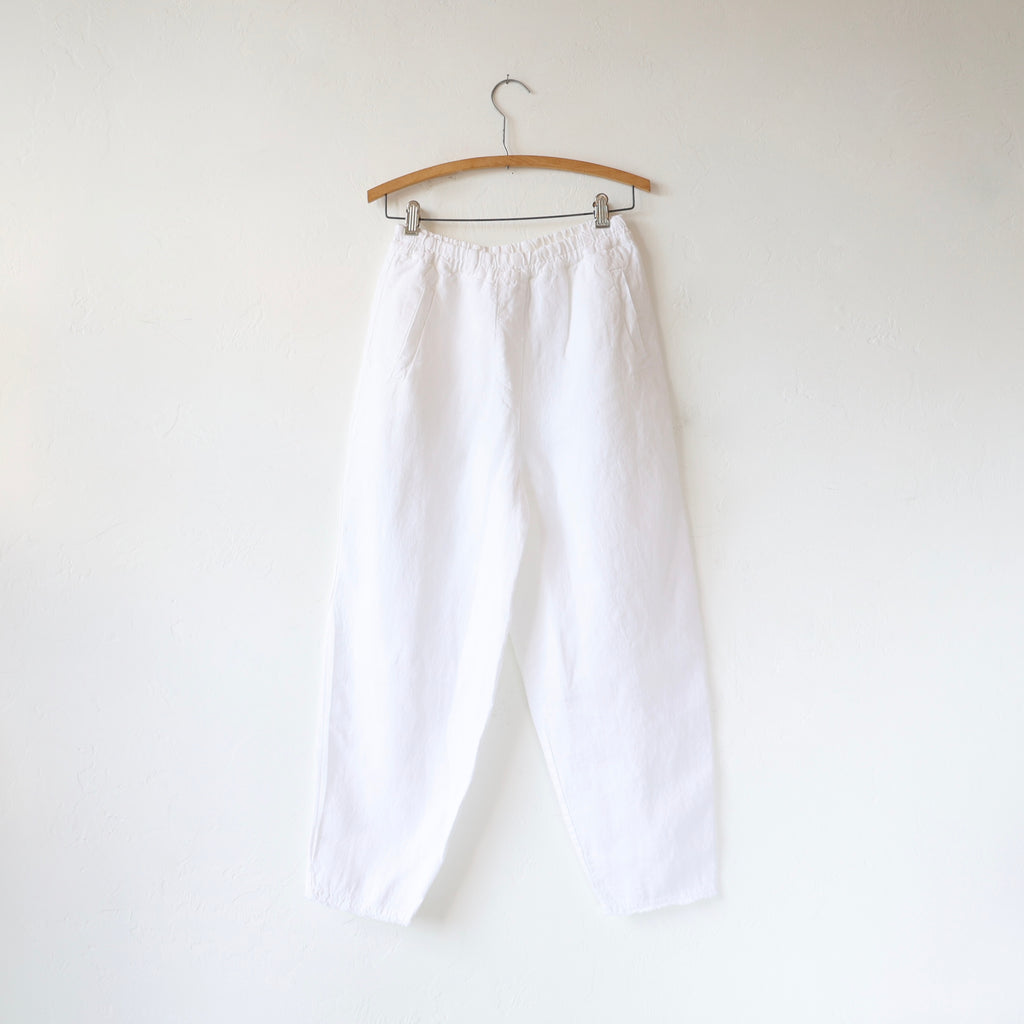 H+ Hannoh Wessel Linen Pants - White