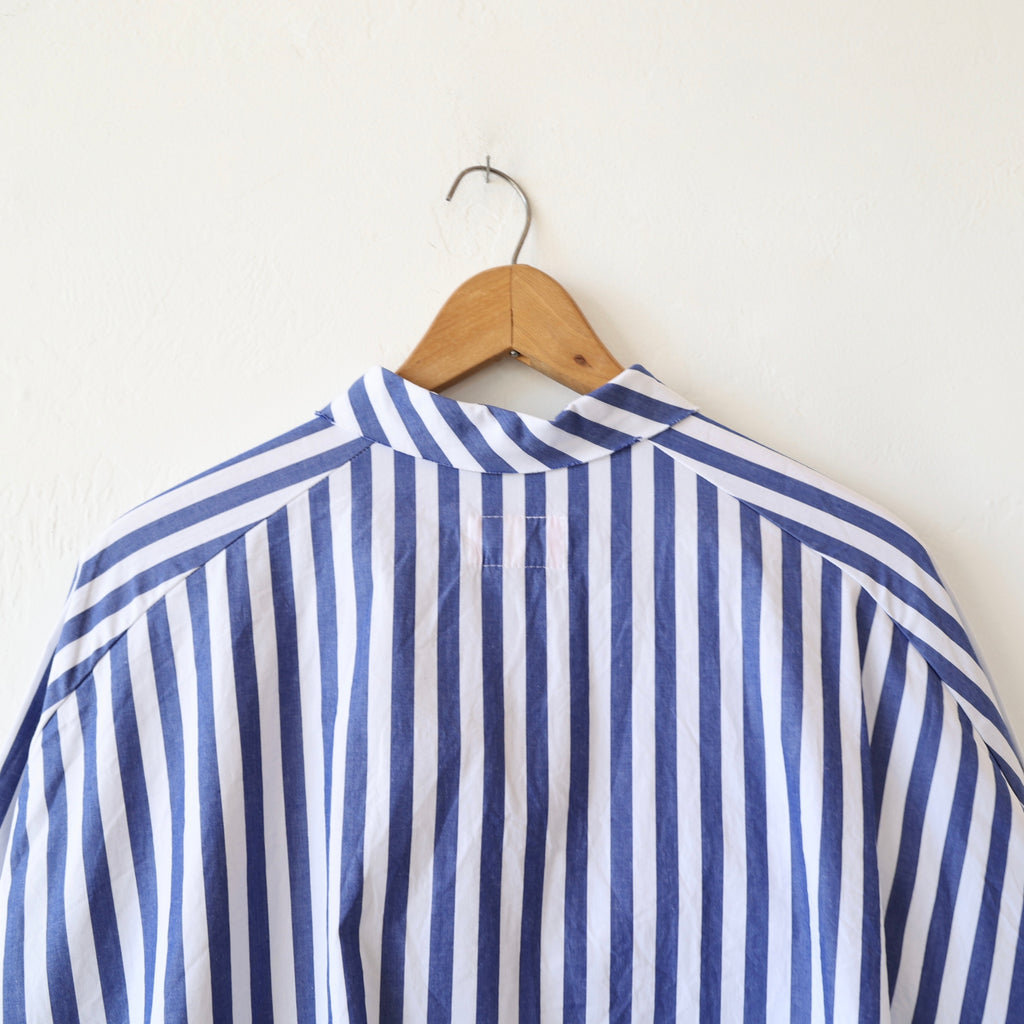 Gallego Desportes Collar Shirt - Sea Stripes