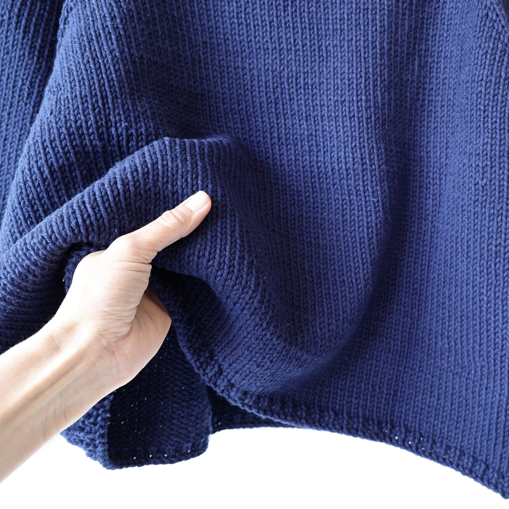 Nitto Quadro Sweater - Marine Blue