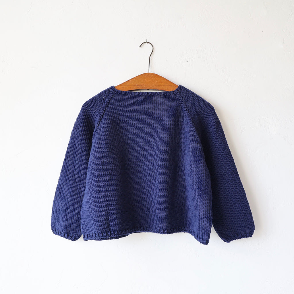 Nitto Quadro Sweater - Marine Blue