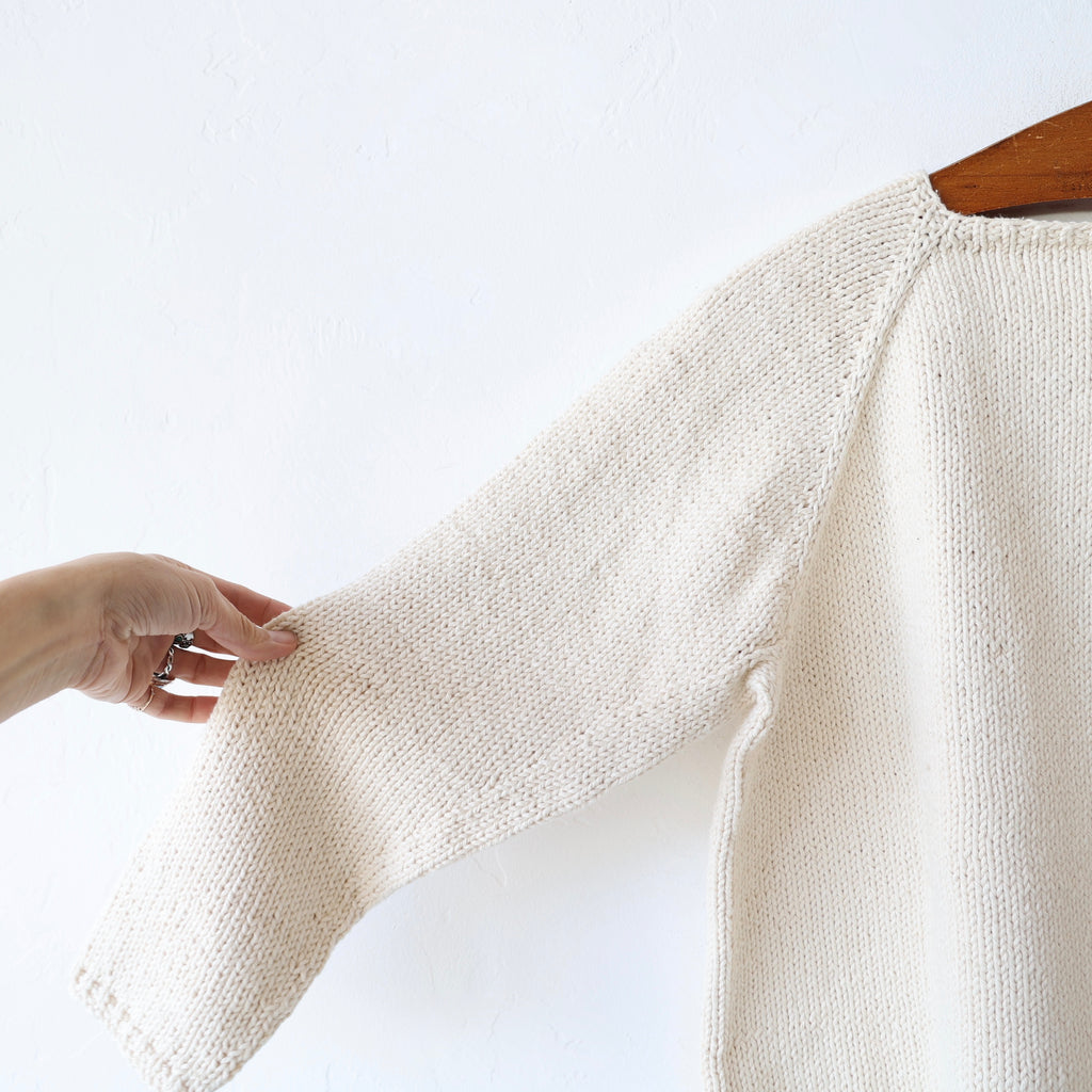 Nitto Quadro Sweater - Off-White