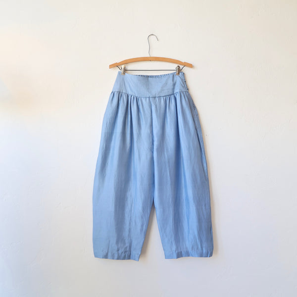 Bunon Silk Pants - Sky Blue | Bon Bunon Silk Pants - Sky Blue | Bon