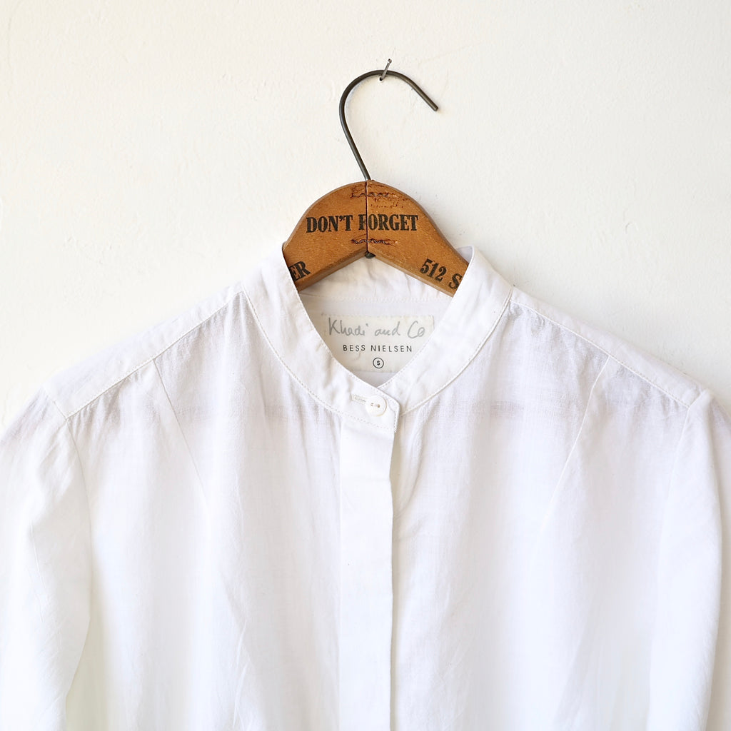 Khadi and Co. Tailored Sita Shirt - White