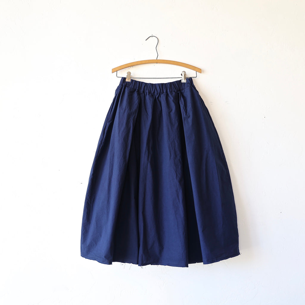 Hannoh Elastic Skirt - Navy