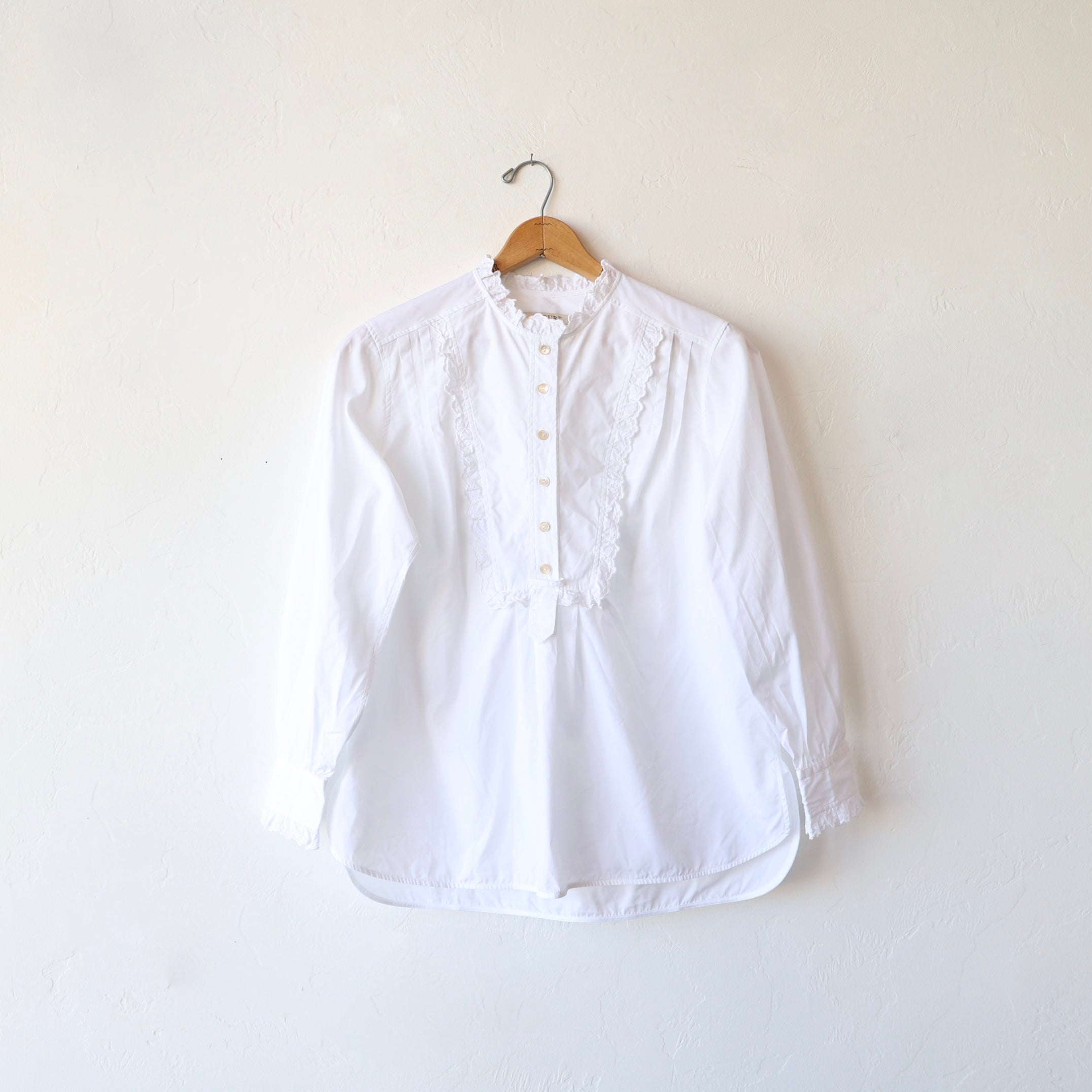 ánuans - L’AUBE BLANC Embroidery collar Blouse Embroidery collar Blouse – L'AUBE BLANC