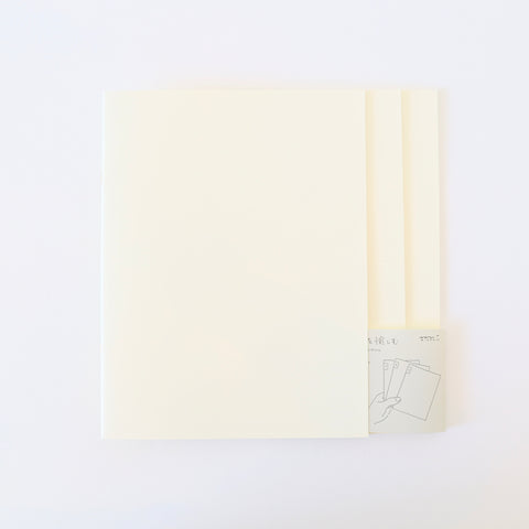 Set of 3 Midori Notebooks - A4 Lined