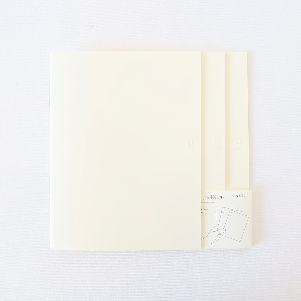 Set of 3 Midori Notebooks - A4 Blank